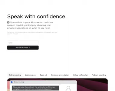 speakhints