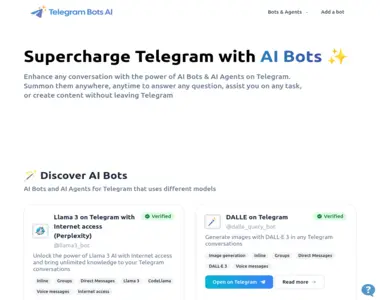 telegrambots ai
