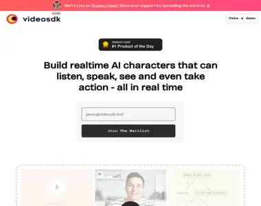 videosdk character sdk